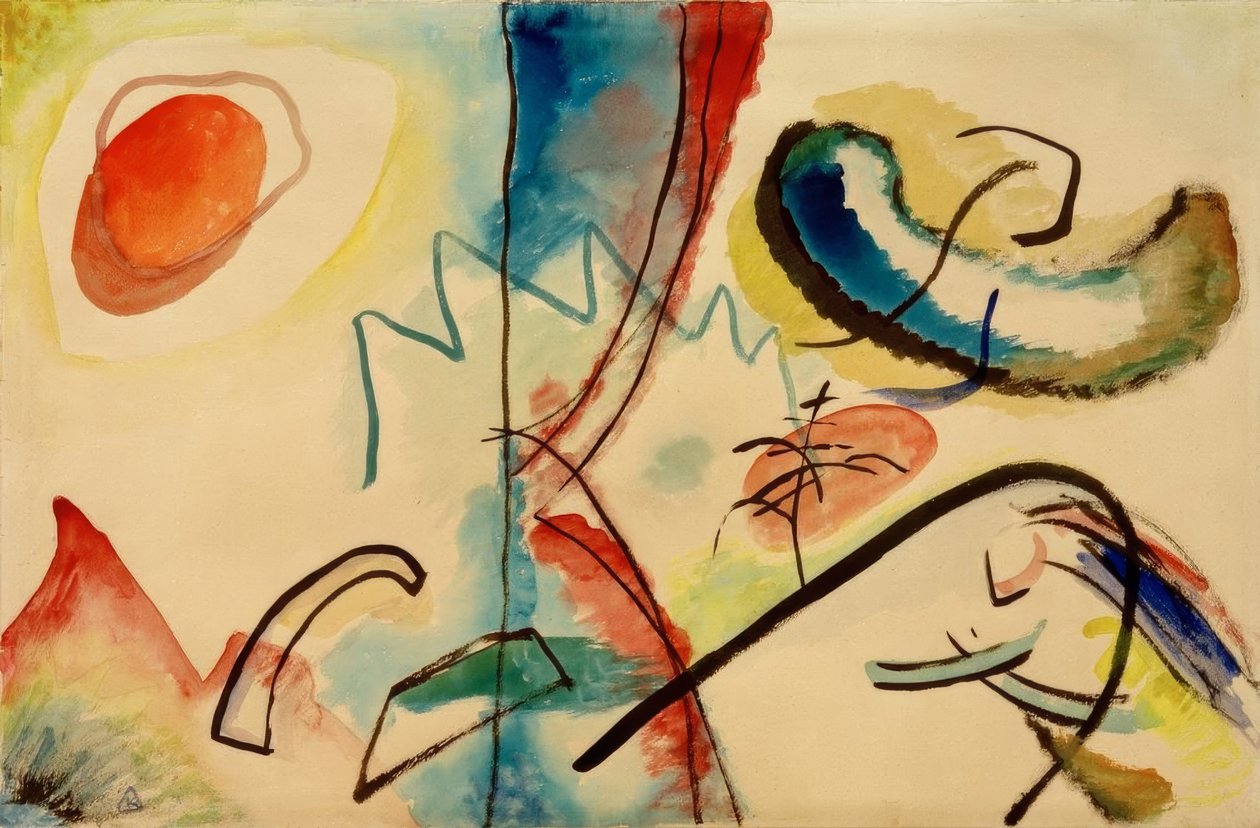 ワシリーカンディンスキー ohne titel Wassily Kandinsky OHNE TITEL